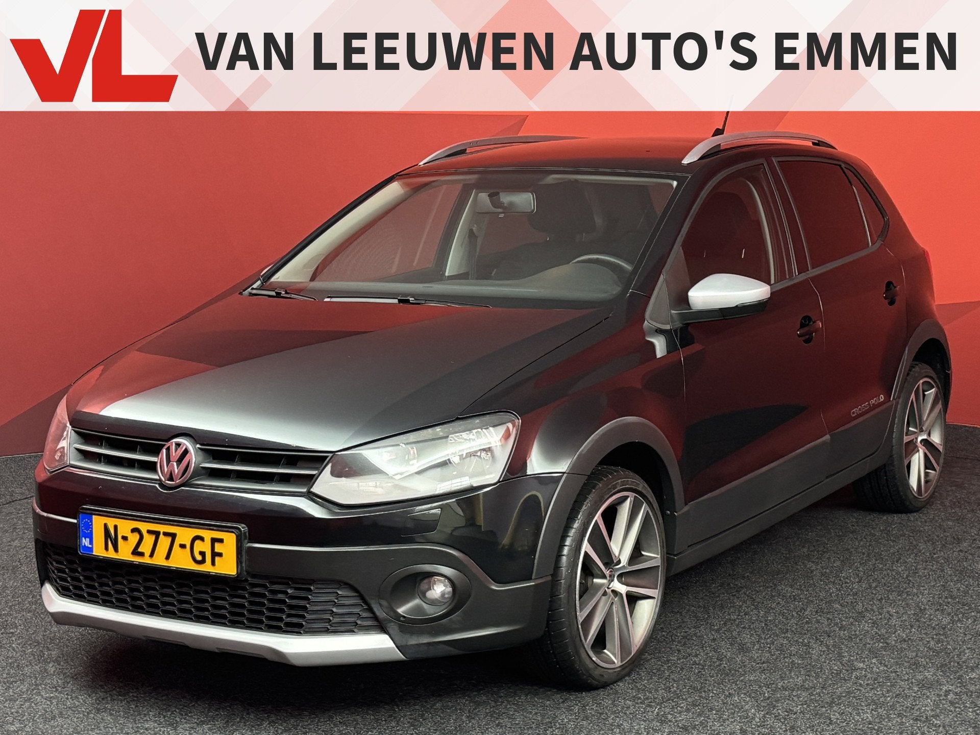 Volkswagen Polo 1.2 TSI Cross | Stoelverwarming | Clima | Cr, Voorwielaandrijving, Stof, Zwart, Zwart