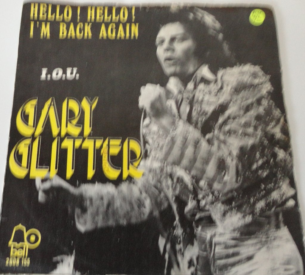 Gary Glitter > Hello Hello i'm back again, Cd's en Dvd's, Vinyl Singles, Gebruikt, 7 inch, Single, Ophalen of Verzenden