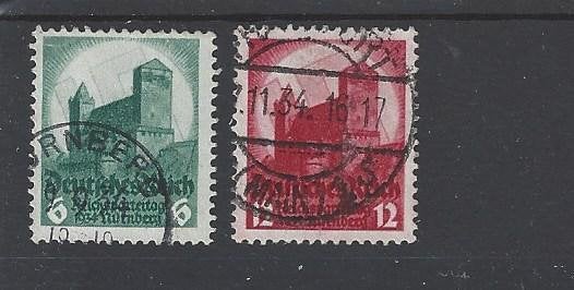 Historie Duitse Rijk, pzgls. 6de Nürnberger Parteitag 1934, Verzenden, Overige soorten, Duitsland, Overige typen