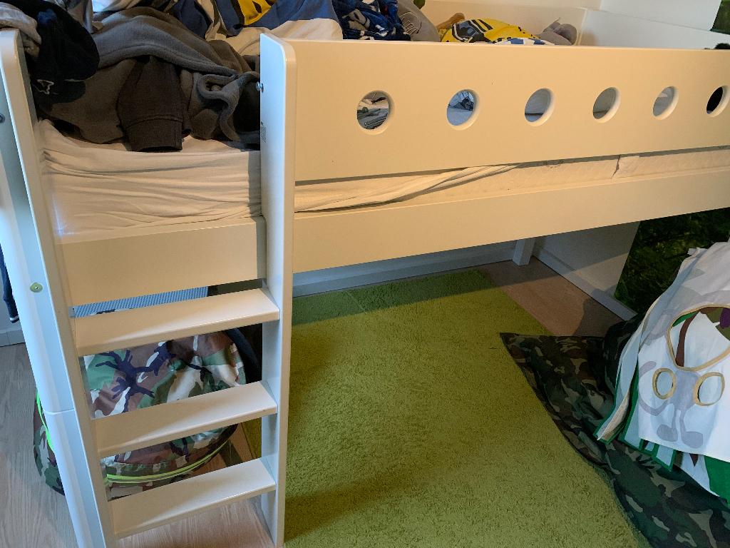 Flexa half hoogslaper, Kinderen en Baby's, Kinderkamer | Stapelbedden en Hoogslapers, Gebruikt, Hoogslaper, Ophalen