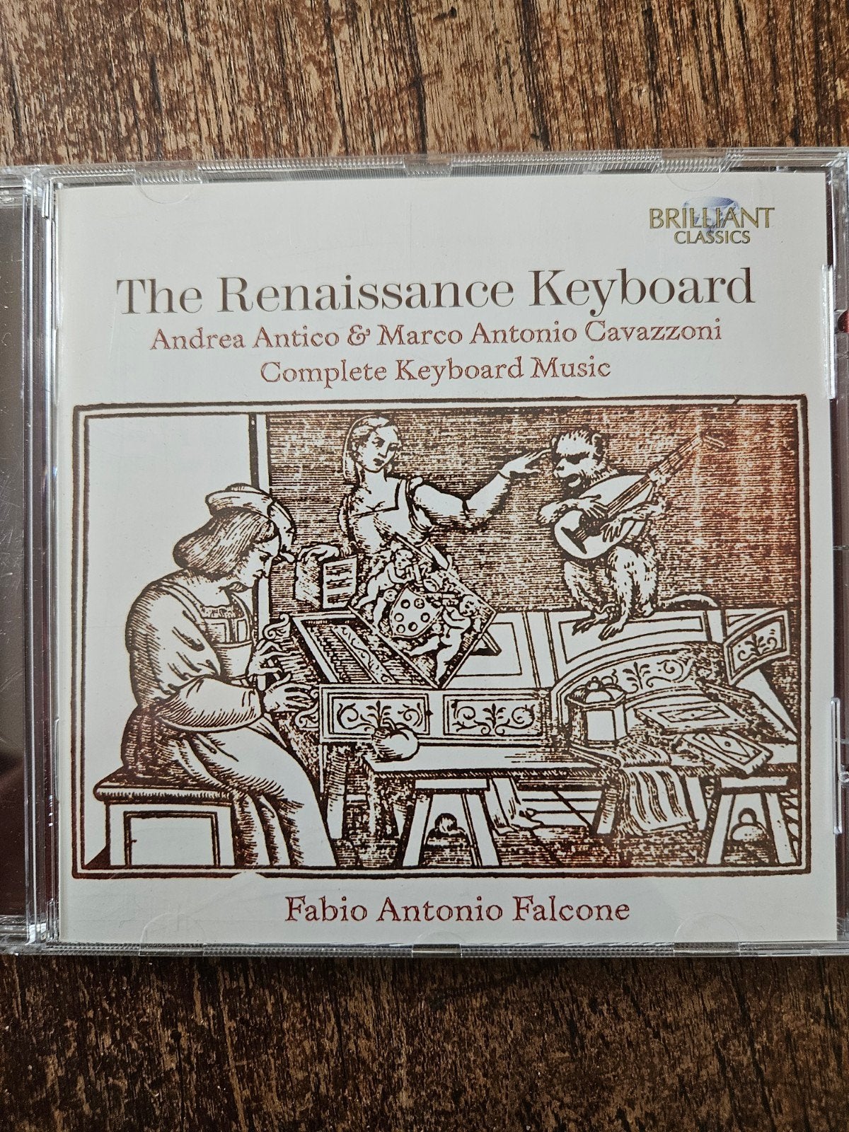 The Renaissance Keyboard - Andrea Antico & Cavazzoni CD, Ophalen of Verzenden, Middeleeuwen en Renaissance, Zo goed als nieuw