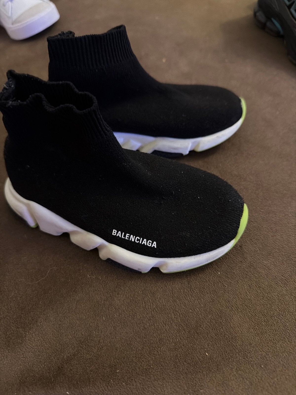 Balenciaga Speed Trainers Zwart - Zo goed als nieuw, Gebruikt, Jongen of Meisje, Schoenen, Ophalen of Verzenden