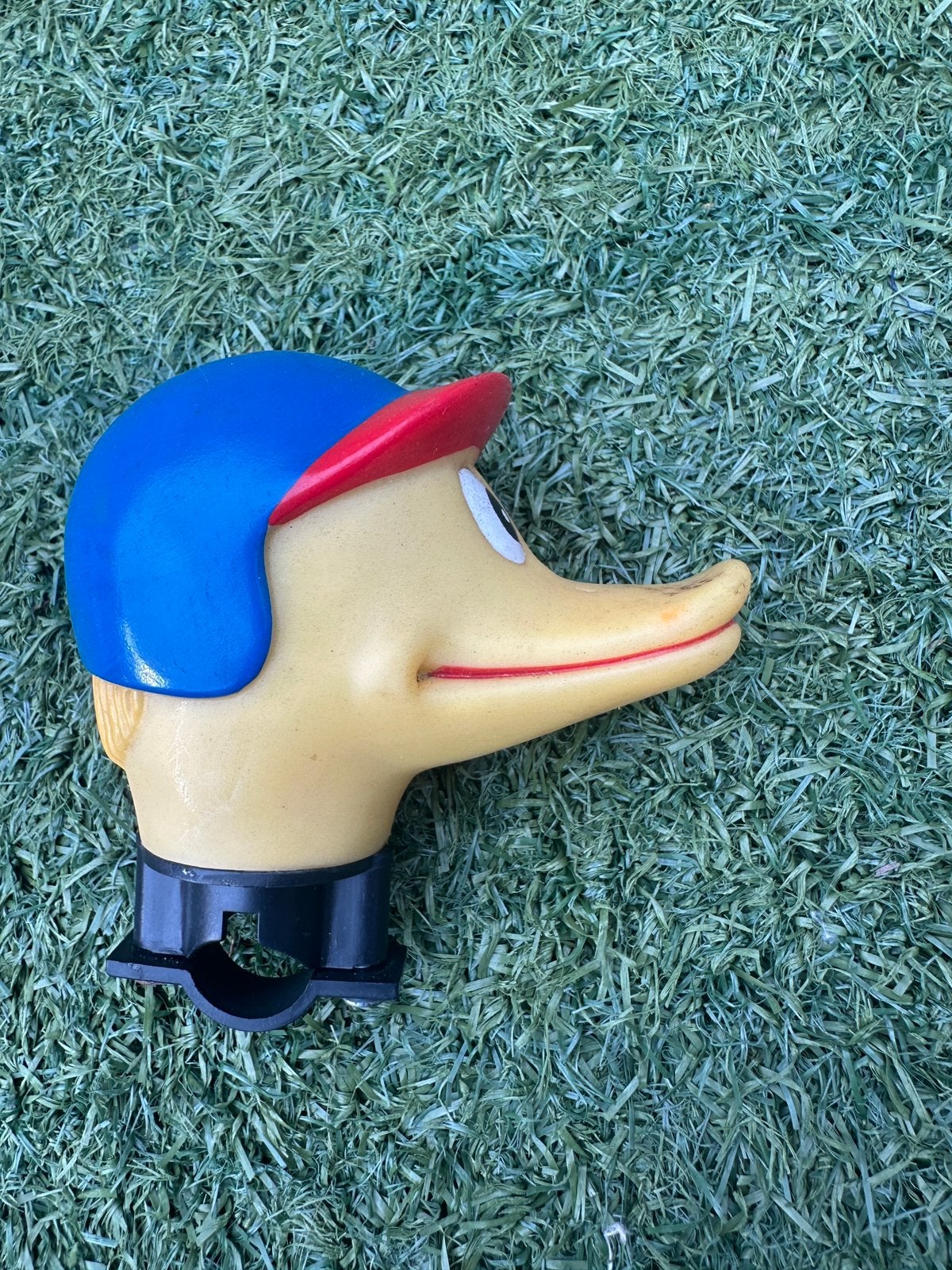Fietsbel eend, Ophalen, Gebruikt