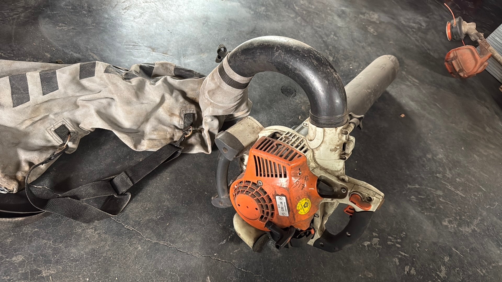 Stihl sh 85 bladzuiger, Ophalen of Verzenden, Zo goed als nieuw