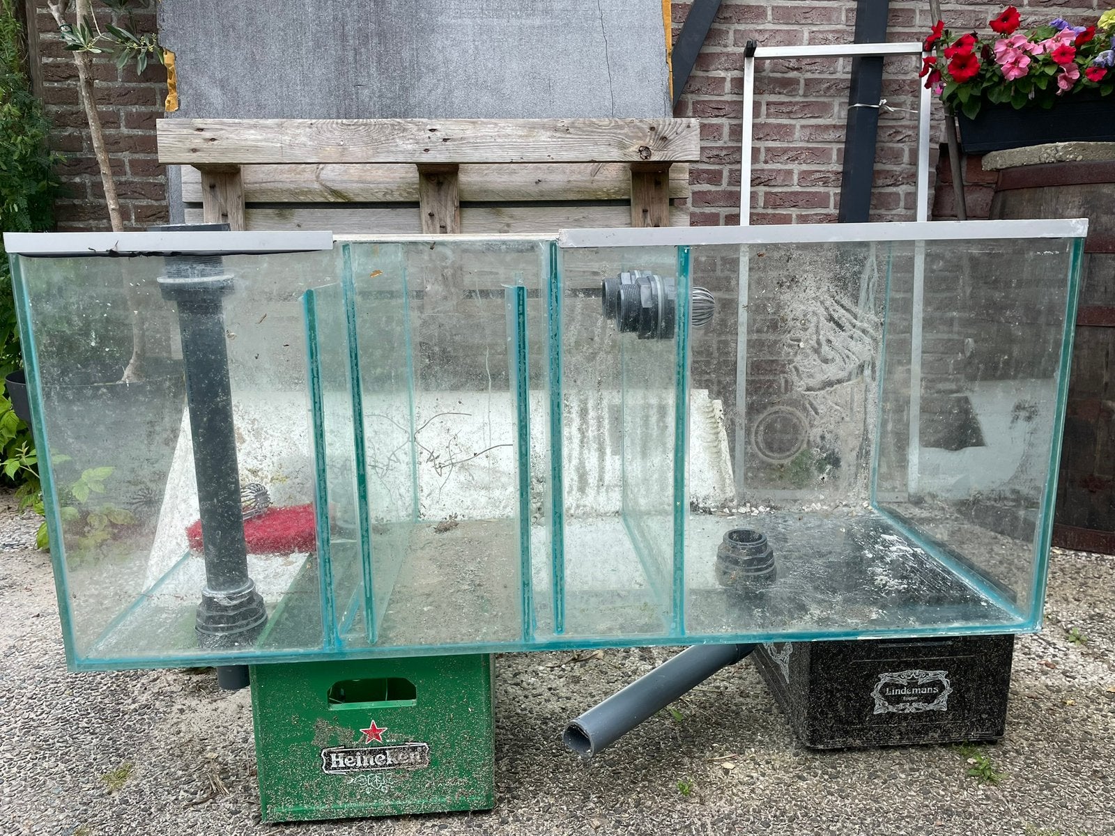 Aquarium bioloog filter 50x50x120, Dieren en Toebehoren, Ophalen, Gebruikt, Leeg aquarium, Overige merken