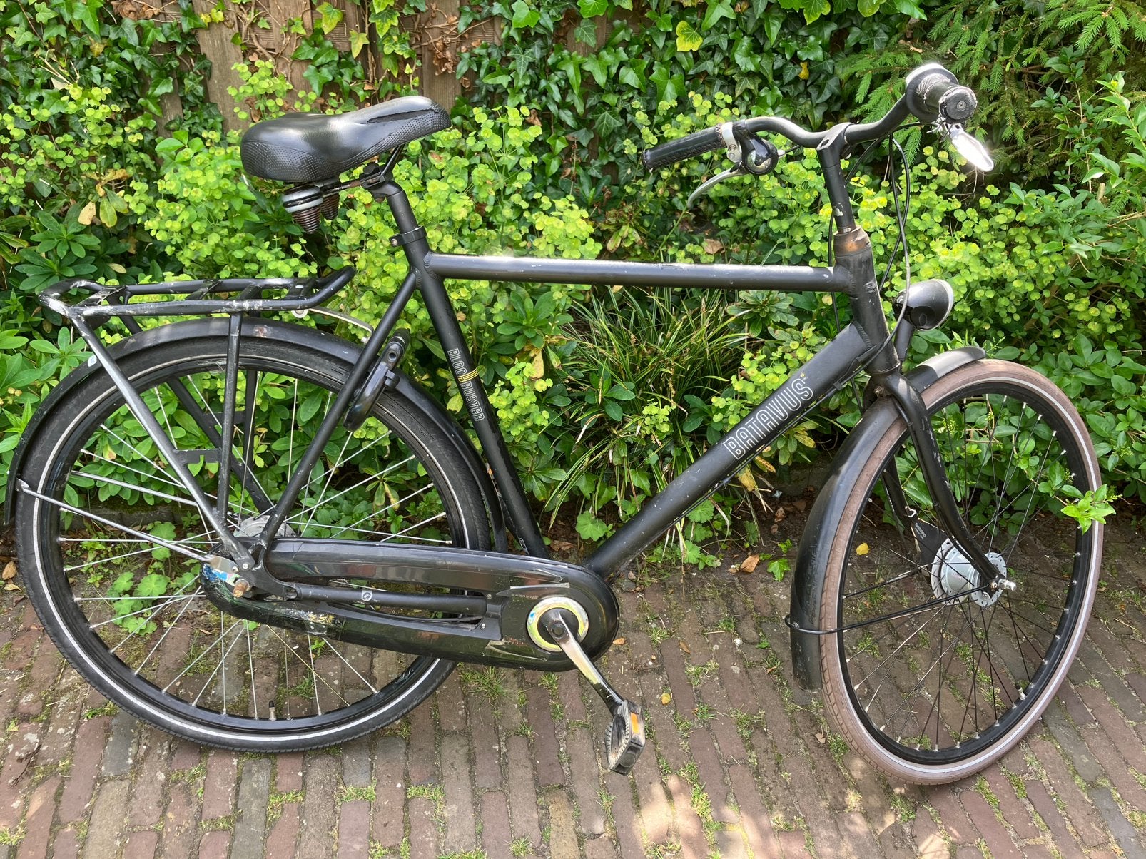 Batavus Blockbuster herenfiets zwart, Ophalen, Gebruikt, Batavus, Versnellingen