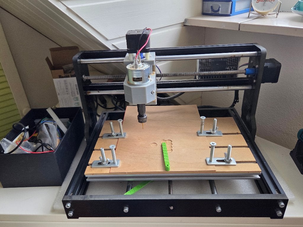 Printfrees cnc ,GBRL interface, Hobby en Vrije tijd, Ophalen, Gebruikt