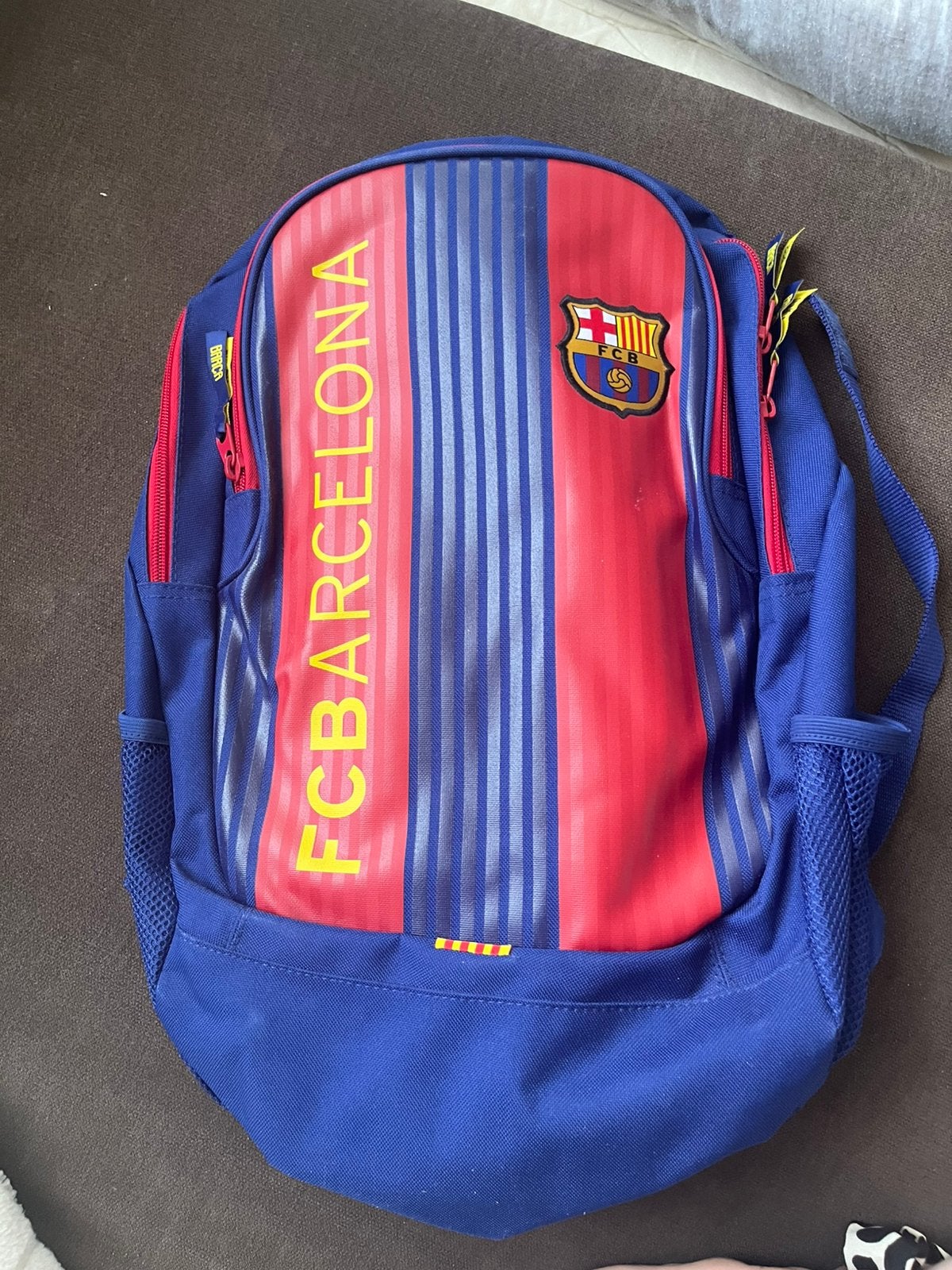 (Kinder)rugtas FC Barcelona, 40 cm of meer, Zo goed als nieuw, 30 tot 45 cm, Ophalen