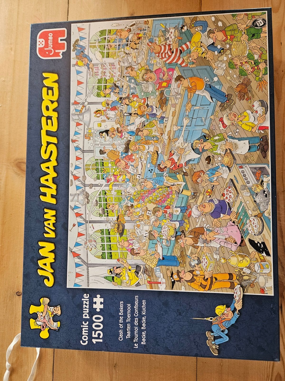 Jan van Haasteren 1000 & 1500 stuks, Ophalen of Verzenden, 500 t/m 1500 stukjes, Zo goed als nieuw