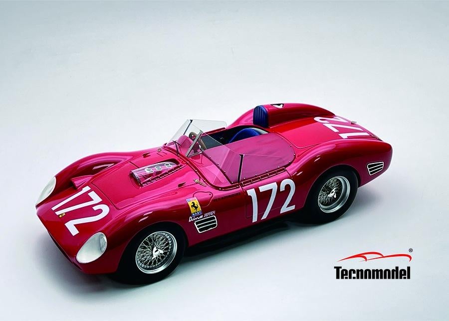 Ferrari Dino 196 S TM18362 van Tecnomodel PRE-ORDER, Hobby en Vrije tijd, Modelauto's | 1:18, Ophalen of Verzenden, Nieuw, Auto