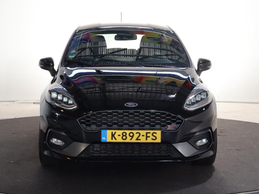 Ford Fiesta 1.5 EcoBoost ST-3 | Winterpakket | Climate Contr, Euro 6, Lichtsensor, Leder en Stof, Zwart
