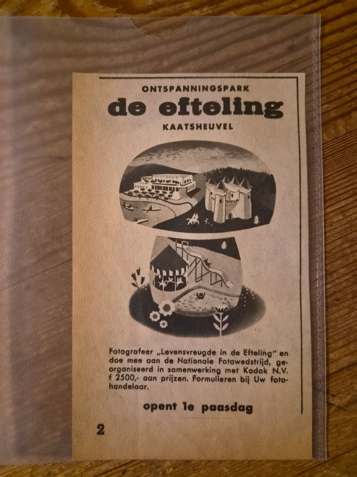 Efteling krantenknipsel, Ophalen, Overige typen