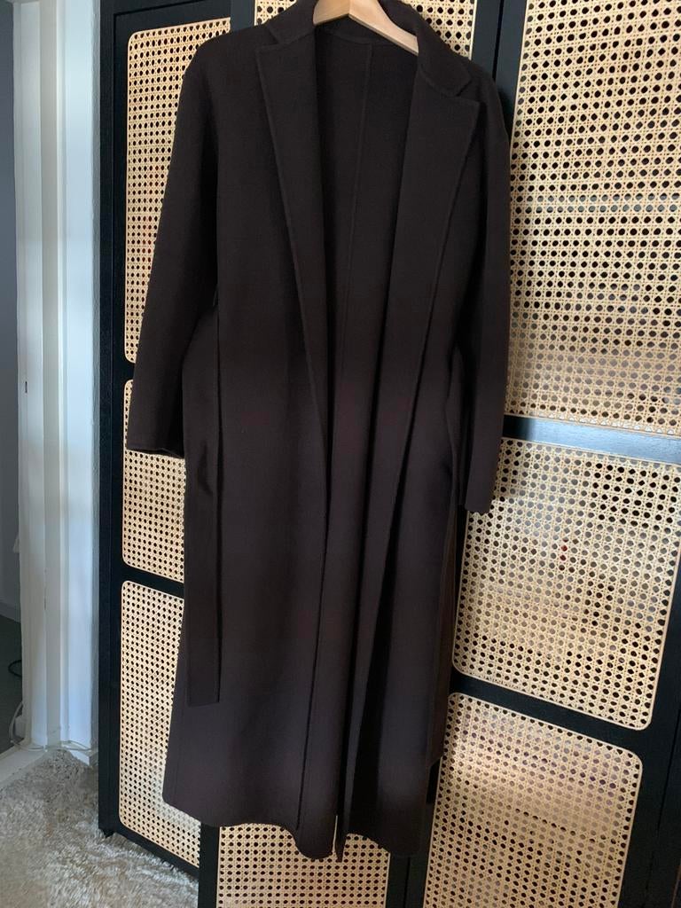 Filippa K Maxi Jas/ 36 Bruin, Ophalen of Verzenden, Zo goed als nieuw, Maat 36 (S), Bruin