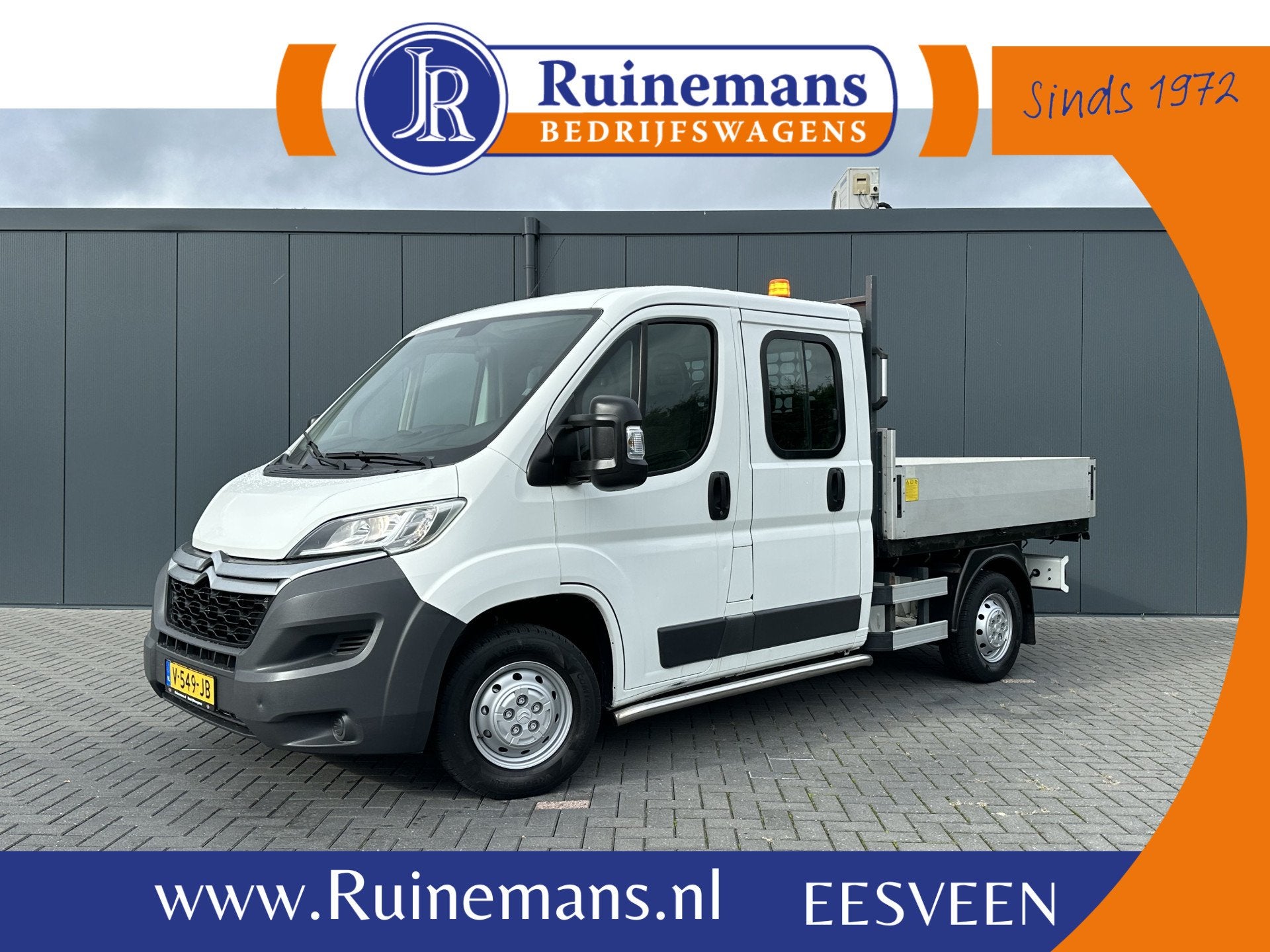 Citroën Jumper 35 2.0 BlueHDi 164 PK EURO 6 / KIPPER / 7 PE, Voorwielaandrijving, 15 km/l, Gebruikt, Euro 6