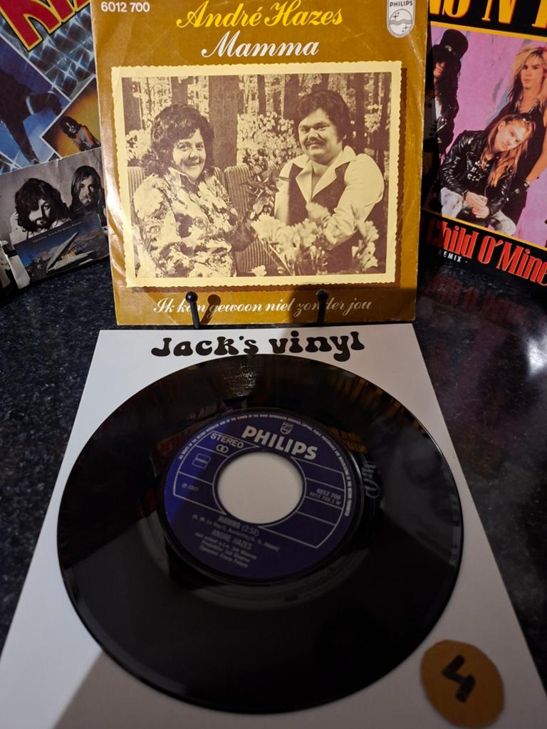 André Hazes - Mamma (Single, Philips 6012 700) 1977/4, Gebruikt, 7 inch, Ophalen of Verzenden, 1970 - 1979