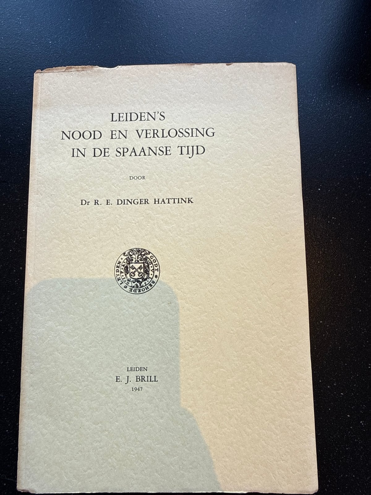 Leiden's Nood en Verlossing in de Spaanse Tijd - Dr. Hattink, Ophalen of Verzenden, 20e eeuw of later, Gelezen