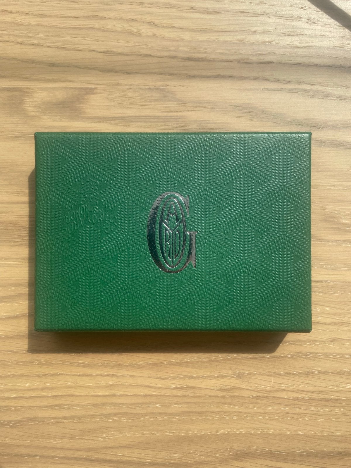Goyard Saint Sulpice Kaarthouder Zwart/Bruin, Sieraden, Tassen en Uiterlijk, Portemonnees, Overige merken, Zwart, Nieuw, Ophalen of Verzenden