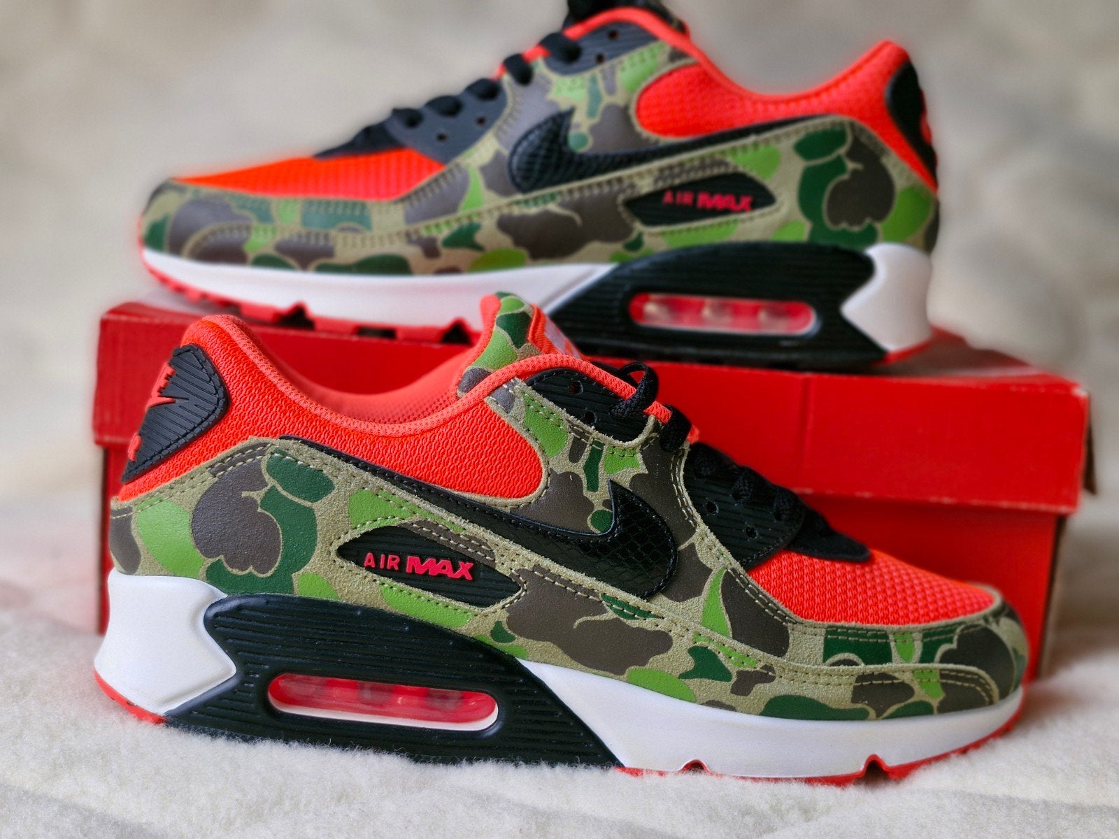 Nike air max 90 Reverse Duck Camo 44.5, Overige kleuren, Nike, Ophalen of Verzenden, Sneakers of Gympen