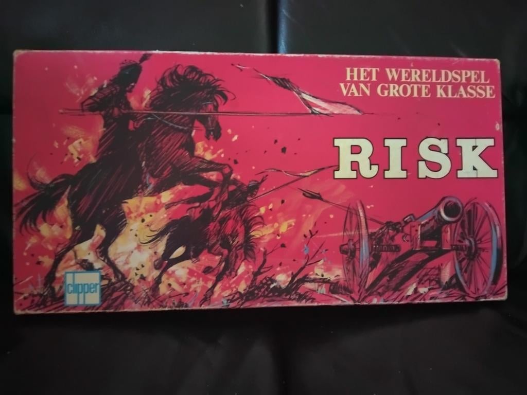 Risk clipper oude rode risk, Hobby en Vrije tijd, Gezelschapsspellen | Bordspellen, Ophalen of Verzenden, Zo goed als nieuw