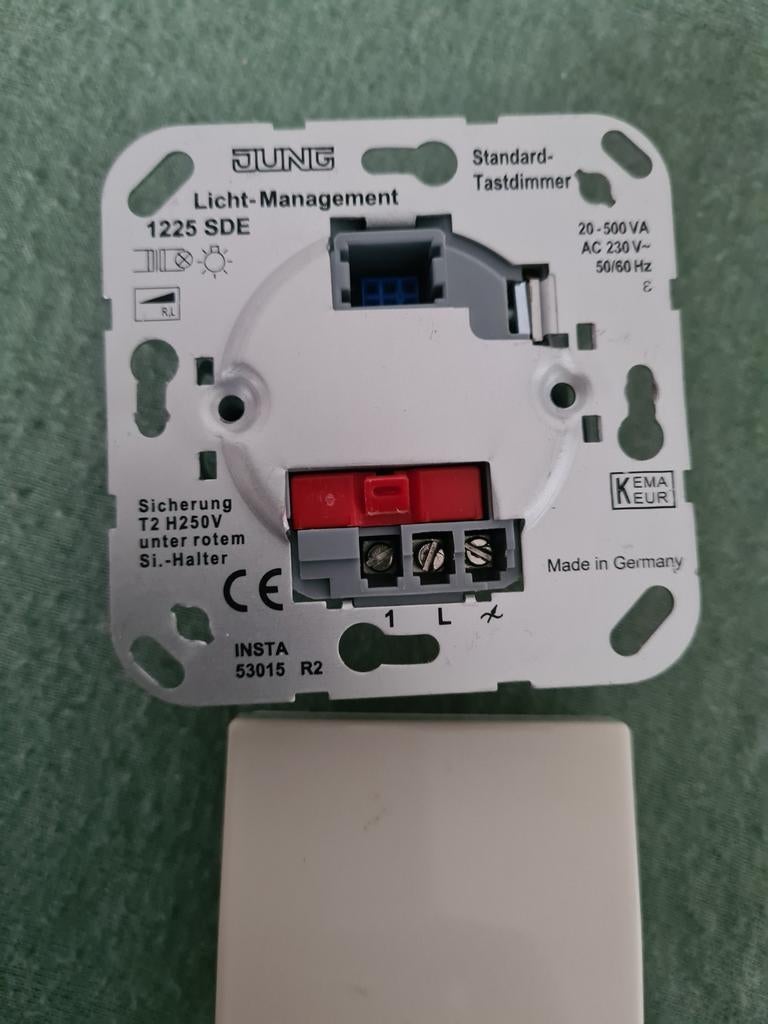 Jung LED dimmer 1225SDE - Standaard-Tastdimmer, Ophalen of Verzenden