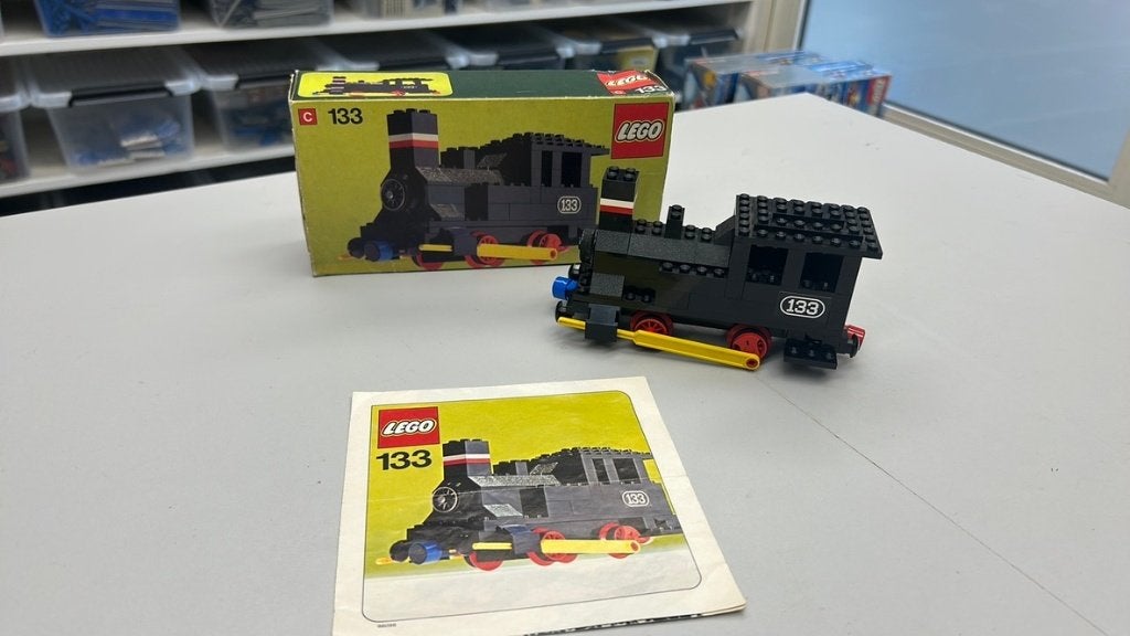 SB2644 Lego trein 133 zeldzaam, Ophalen of Verzenden, Zo goed als nieuw