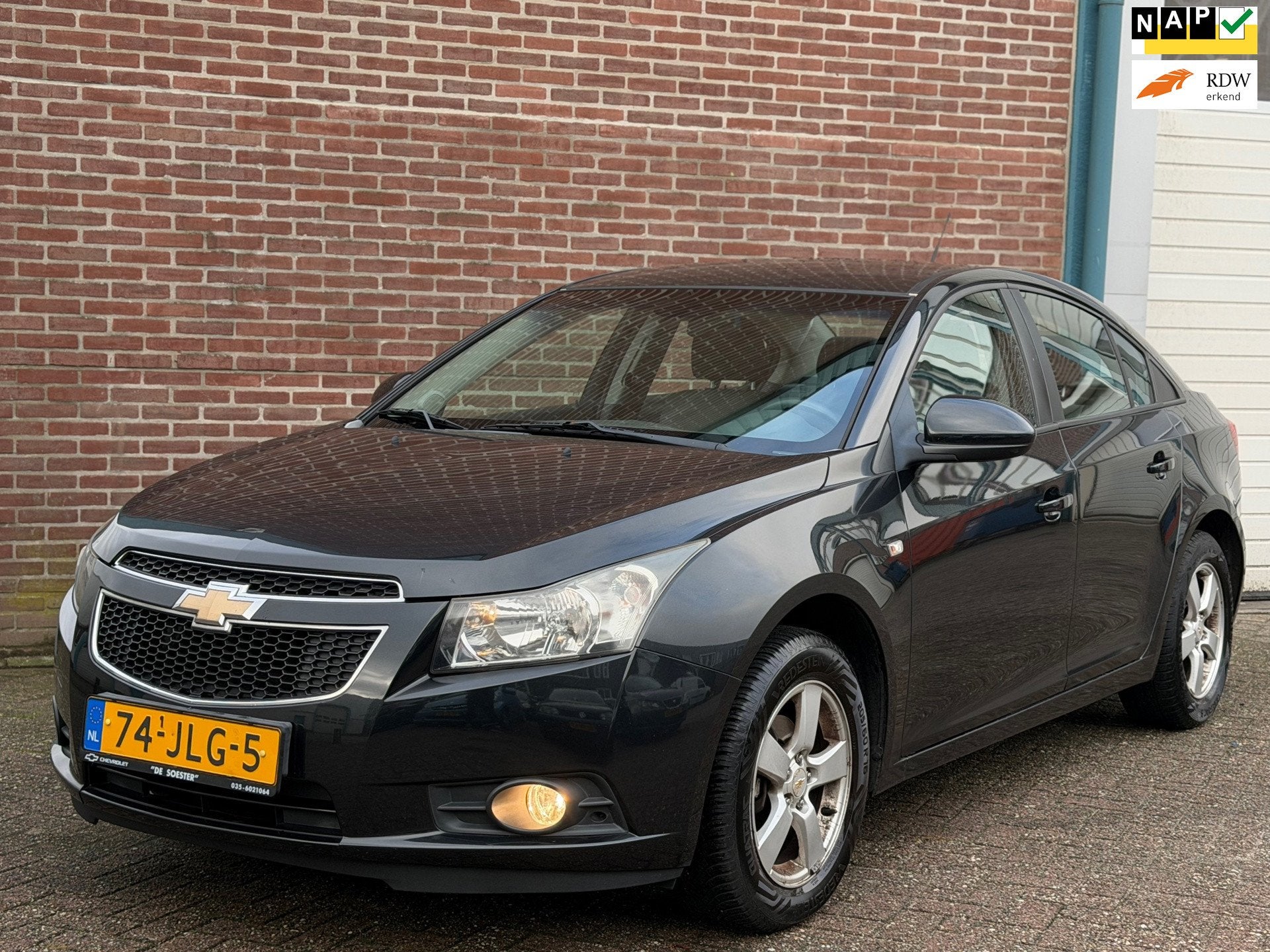 Chevrolet Cruze 1.8 LS | 1e Eigenaar | Nap | Airco |, Auto's, Voorwielaandrijving, Euro 5, 15 km/l, Gebruikt