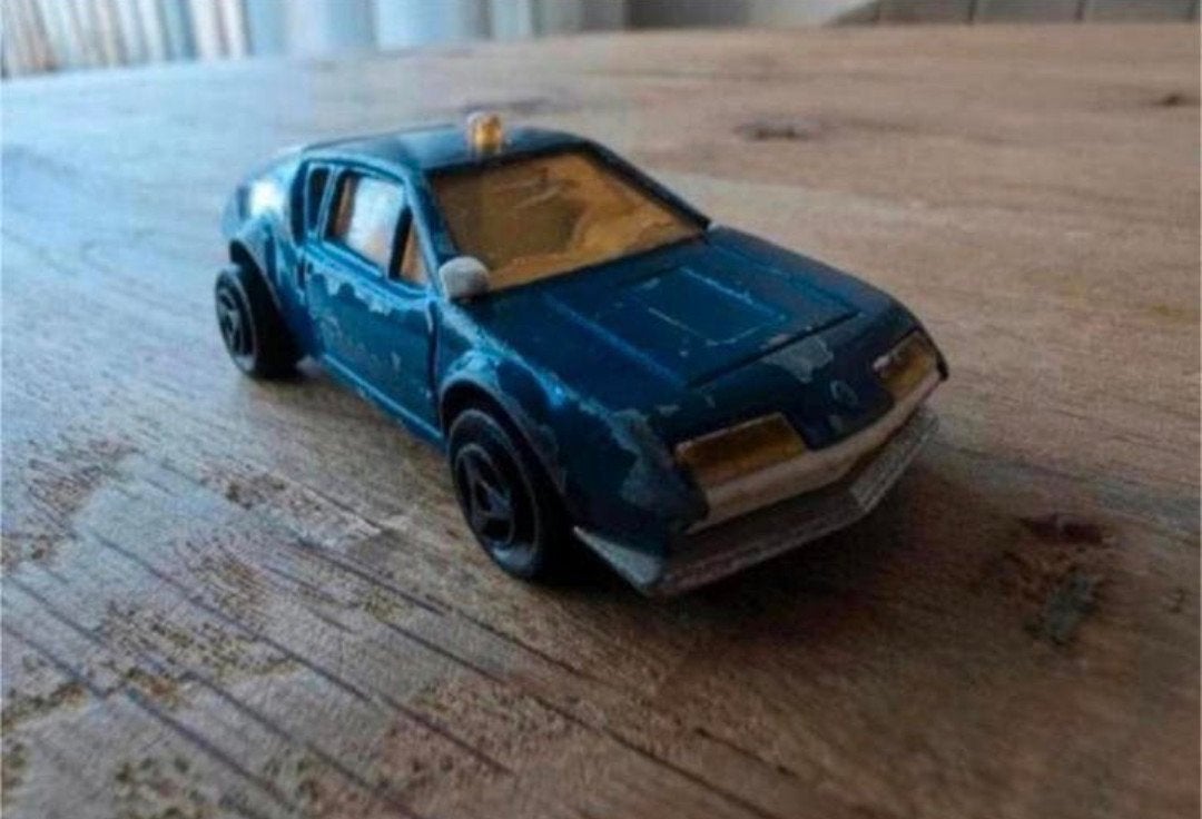Majorette Alpine A310 Gendarmerie nr. 264 – Made in France, Ophalen of Verzenden, Gebruikt, Auto