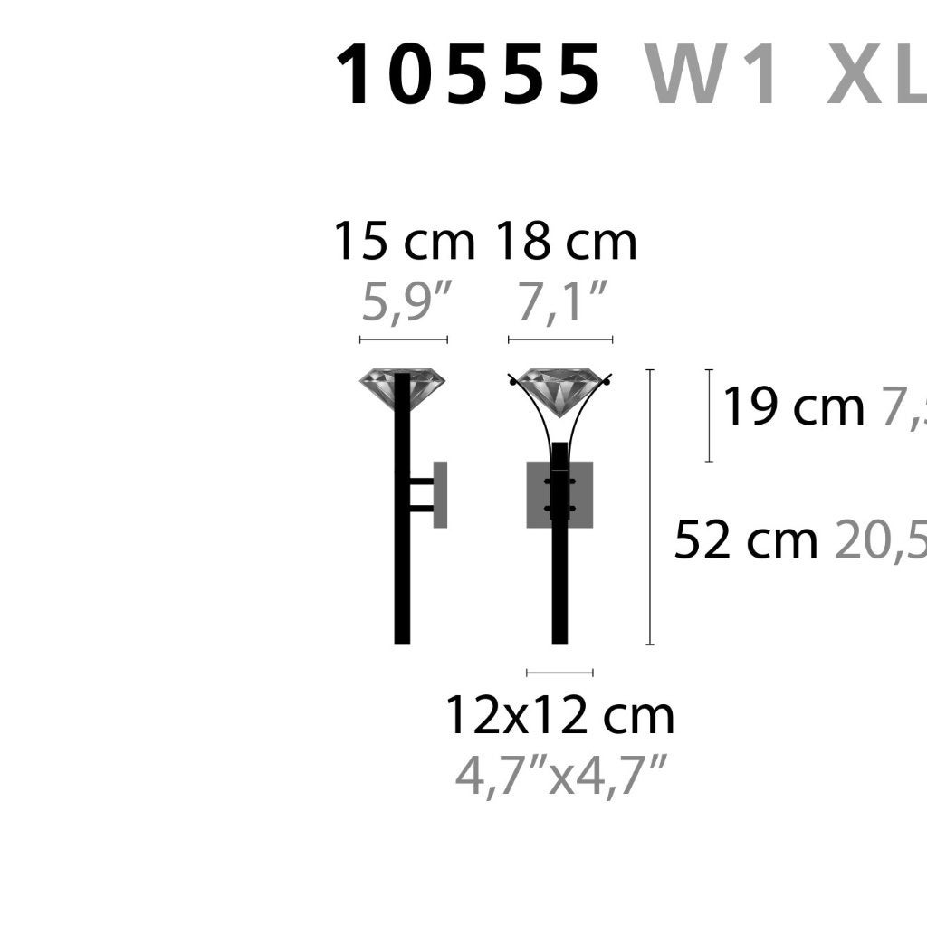 NIEUW Ilfari Elements of Love W1 XL twv € 810,00 st!, Huis en Inrichting, Lampen | Wandlampen, Ophalen of Verzenden, Nieuw, Eichholtz stijlvol chique Terzani Quasar Jacco Maris