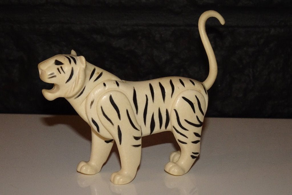 05 - Dieren witte tijger 7698, Ophalen of Verzenden