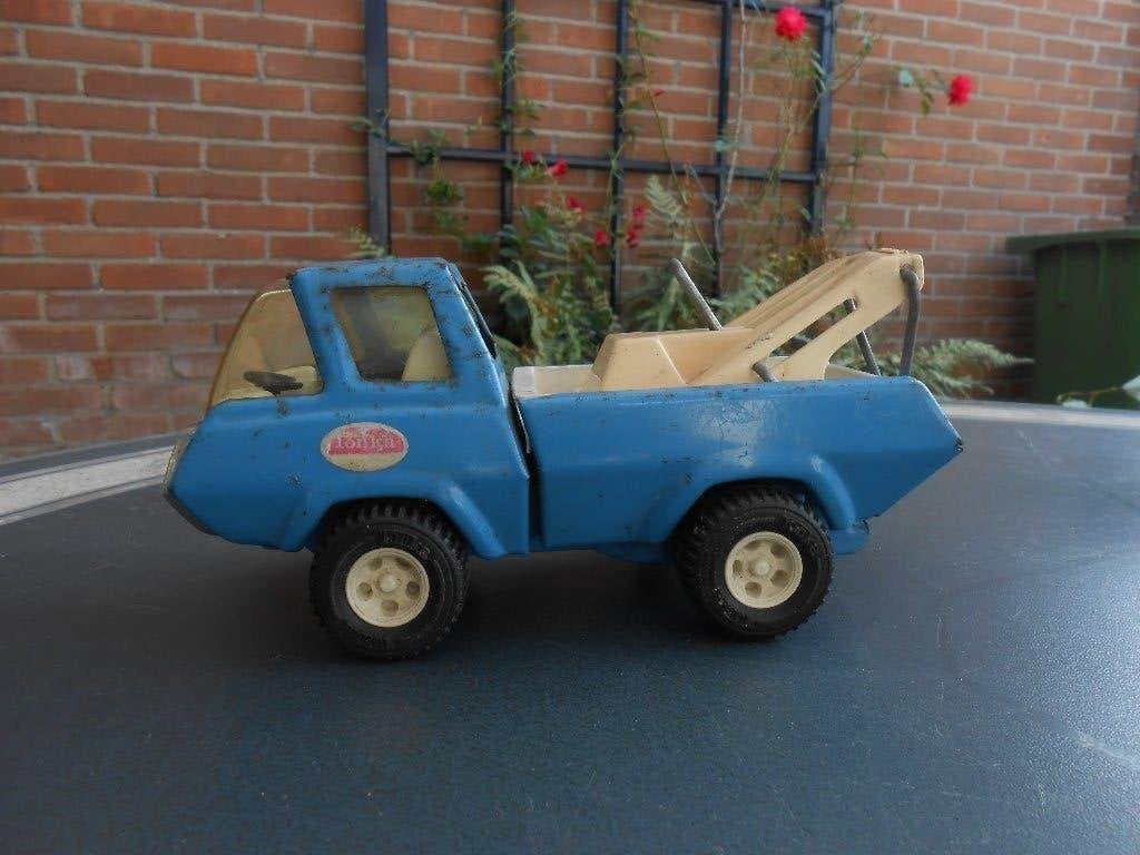 Tonka takelwagen, Ophalen of Verzenden, Gebruikt, Bus of Vrachtwagen