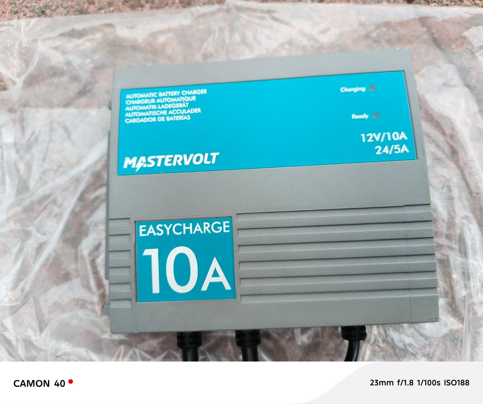 Mastervolt EasyCharge Acculader 10A-2 (12V/10A, 24V/5A), Ophalen of Verzenden