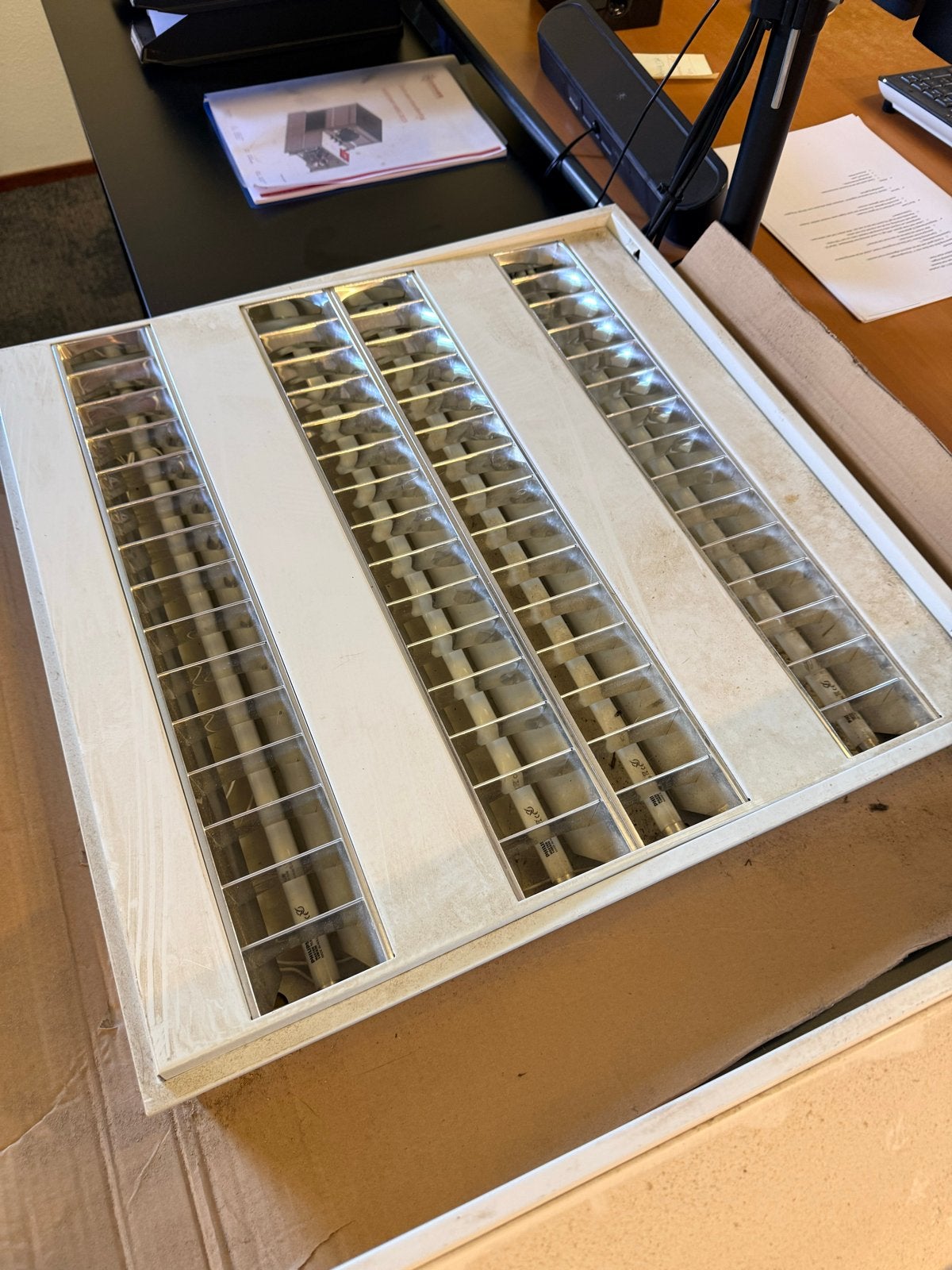 E-TECH TL Armatuur - zzind-pv-c-par155-l1, Metaal, Wit, Overige merken, G13 (TL)