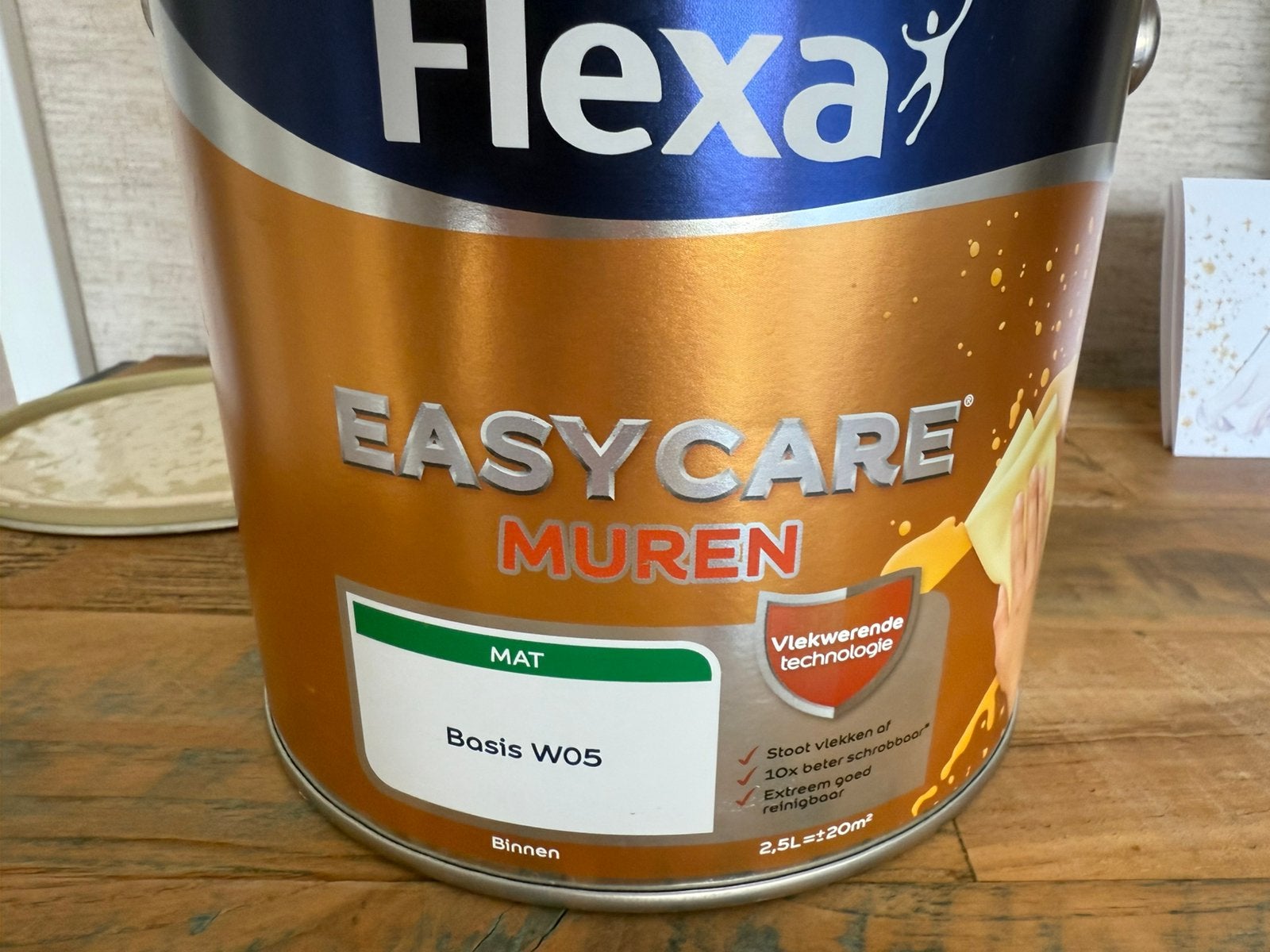 Flexa muurverf ongeveer 2 liter, Ophalen, Nieuw, Overige typen