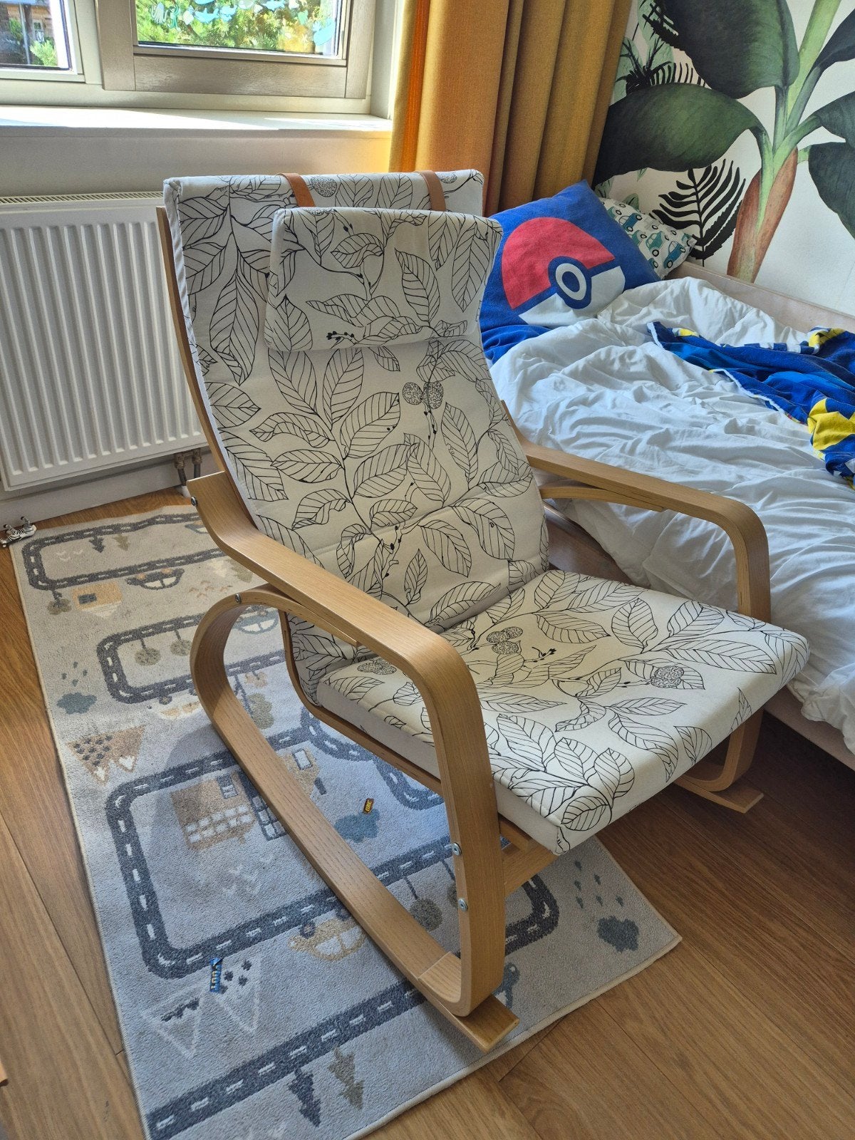 IKEA Poäng schommelstoel, Ophalen
