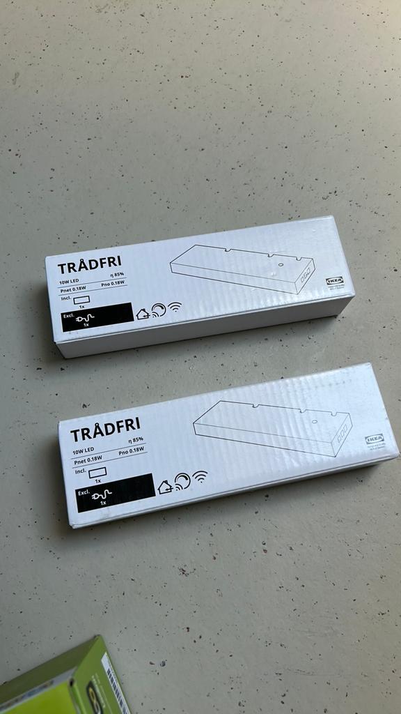2x IKEA TRÅDFRI 10W LED Driver - Nieuw in verpakking, Minder dan 30 watt, Overige typen, Nieuw, Overige fittingen