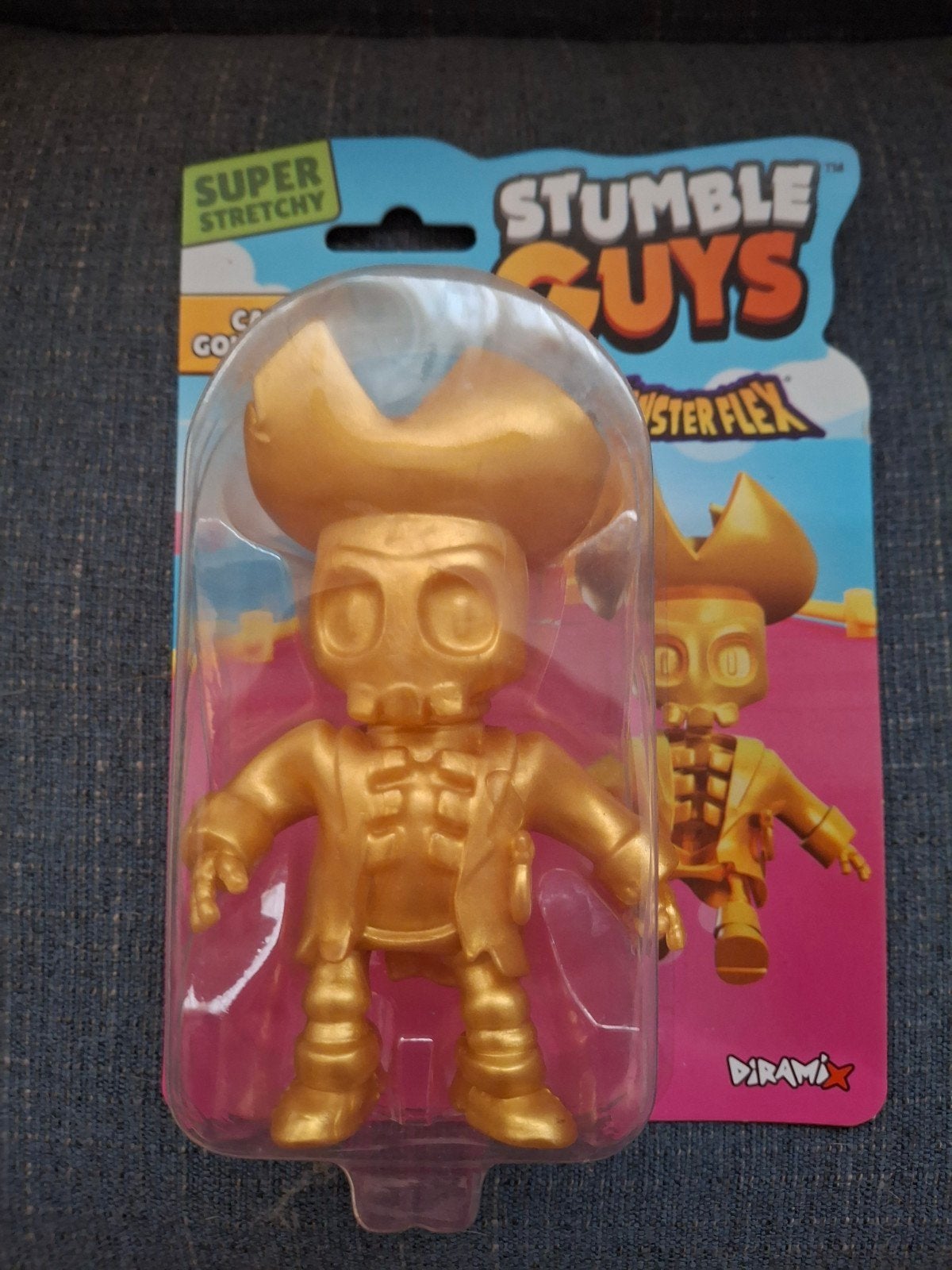 Stumble Guys Monster Flex - Super Stretchy Figuur Goud, Ophalen, Nieuw