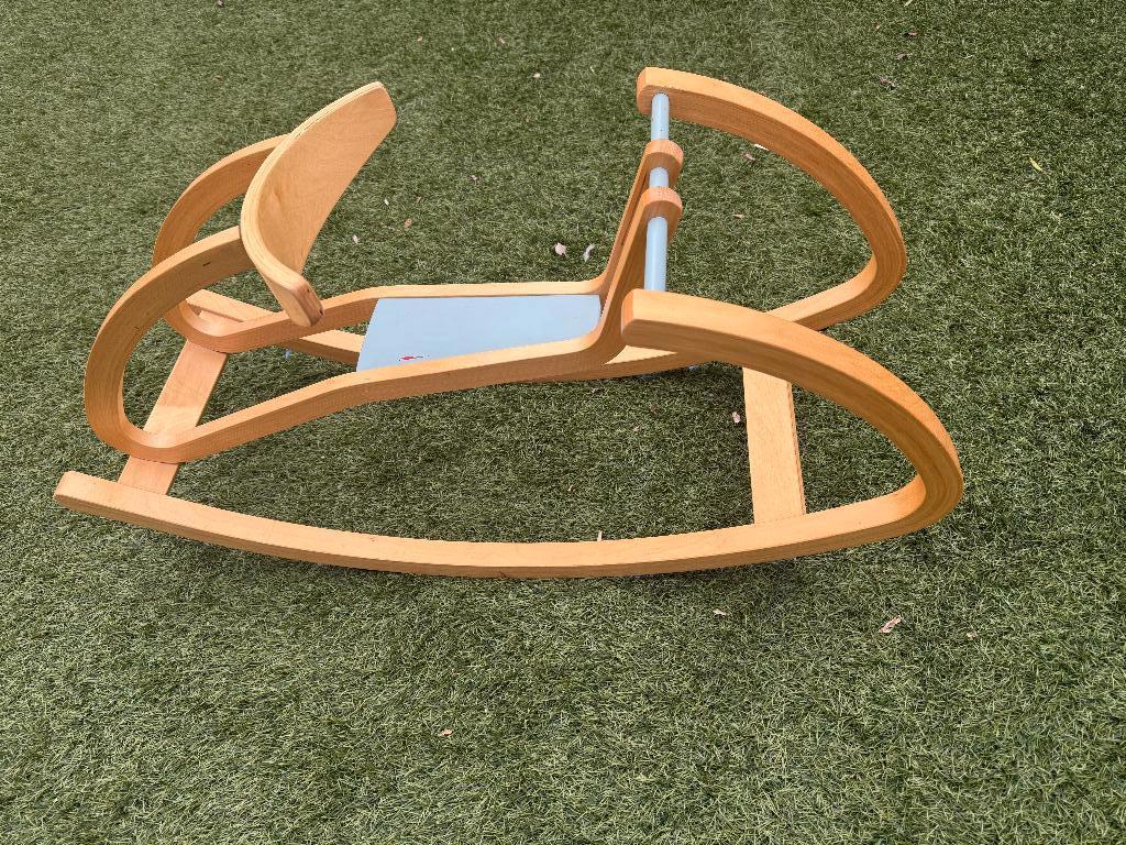Houten wipwap, Ophalen, Zo goed als nieuw