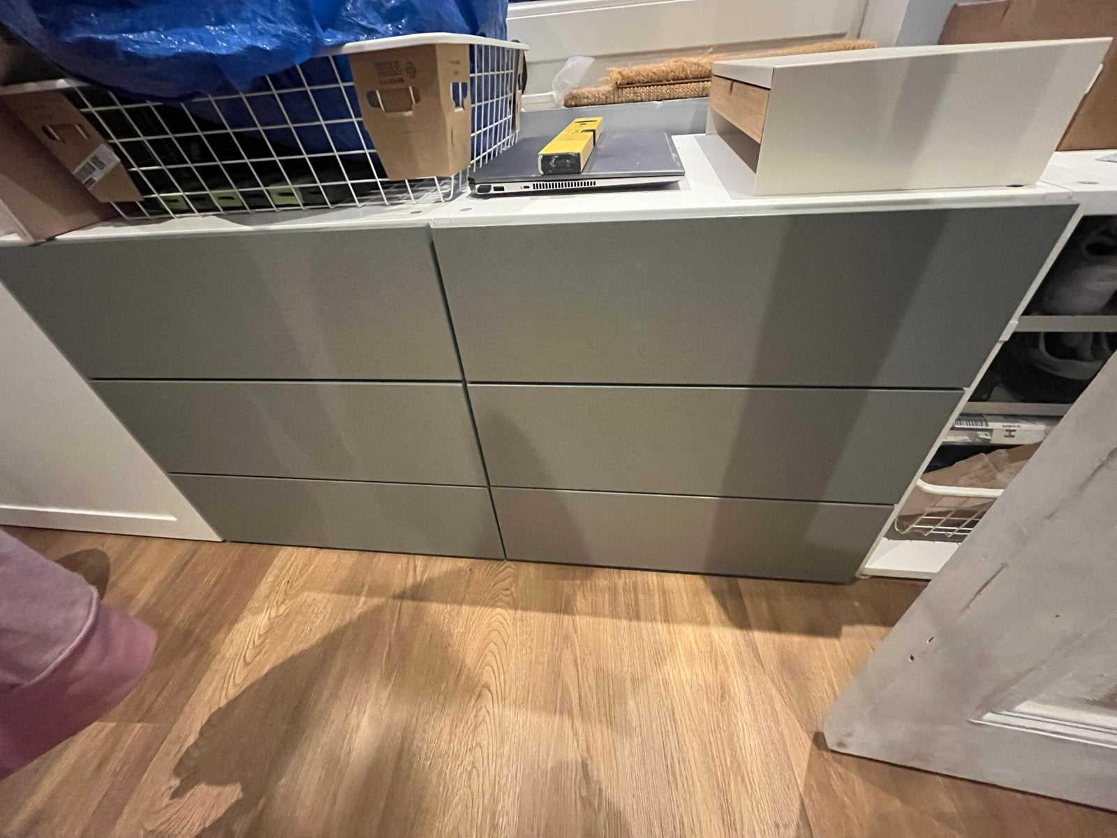 6x IKEA Platsa lade (60x55), Ophalen, Kunststof, Gebruikt, 5 laden of meer