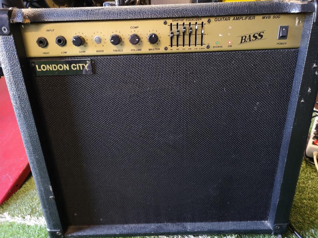 basgitaar versterker london city 53x48x25, Ophalen, Gebruikt, Basgitaar, 100 watt of meer