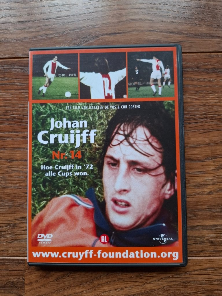 CRUIJFF DVD, Verzamelen, Ophalen of Verzenden, Zo goed als nieuw, Ajax, Overige typen