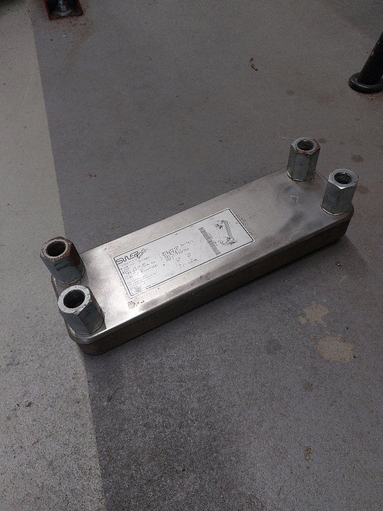 SWEP B16DW HX16/1P-SC-S Platenwarmtewisselaar, Gebruikt, Minder dan 30 cm, Cv-ketel of Combi-ketel, Minder dan 60 cm