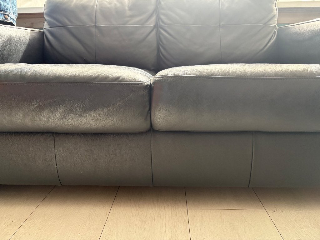Leer bankstel IKEA, Ophalen, Minder dan 75 cm, Tweepersoons, Leer