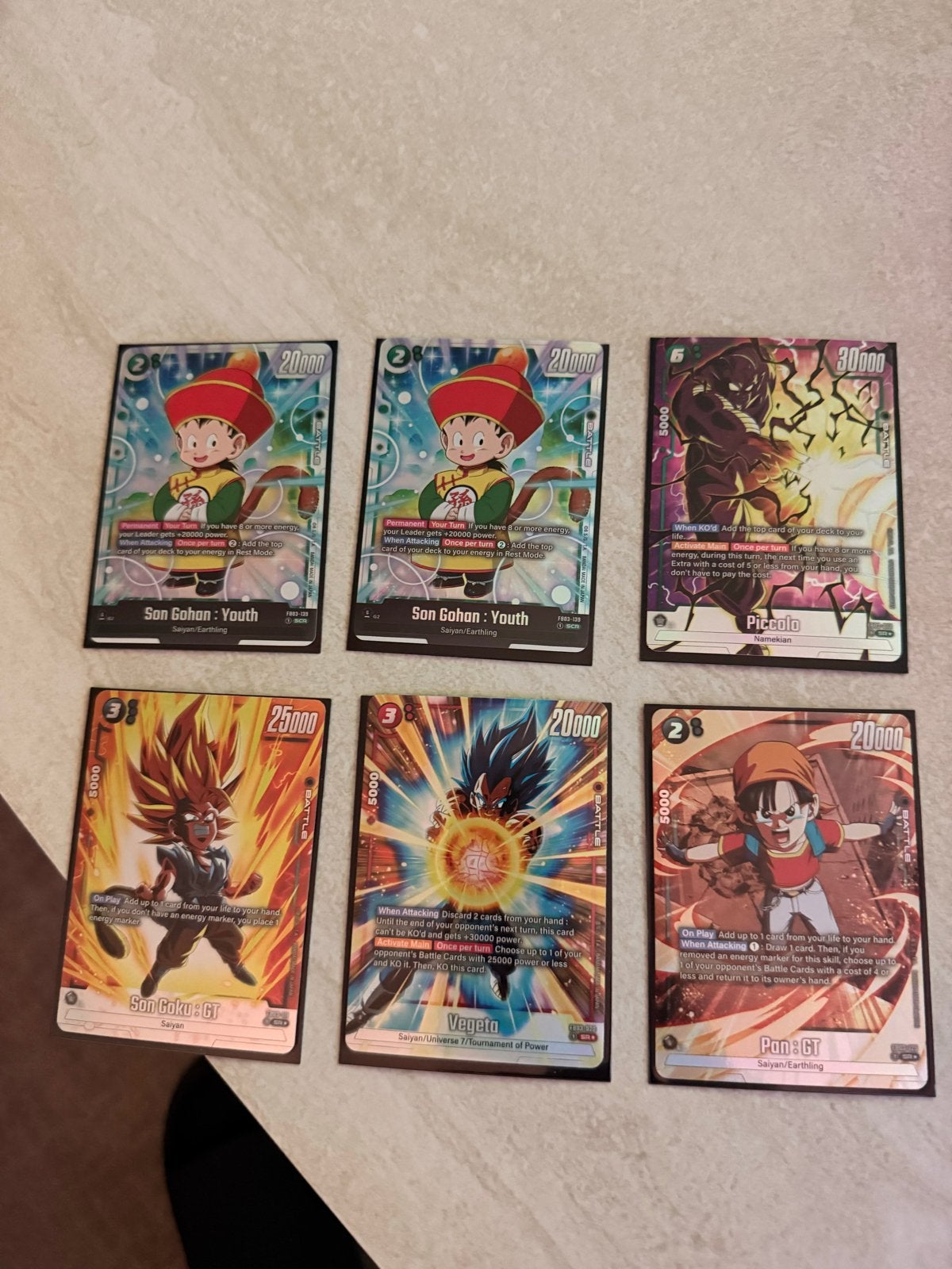 Dragon Ball Super Card Game - Diverse kaarten, Ophalen of Verzenden, Zo goed als nieuw