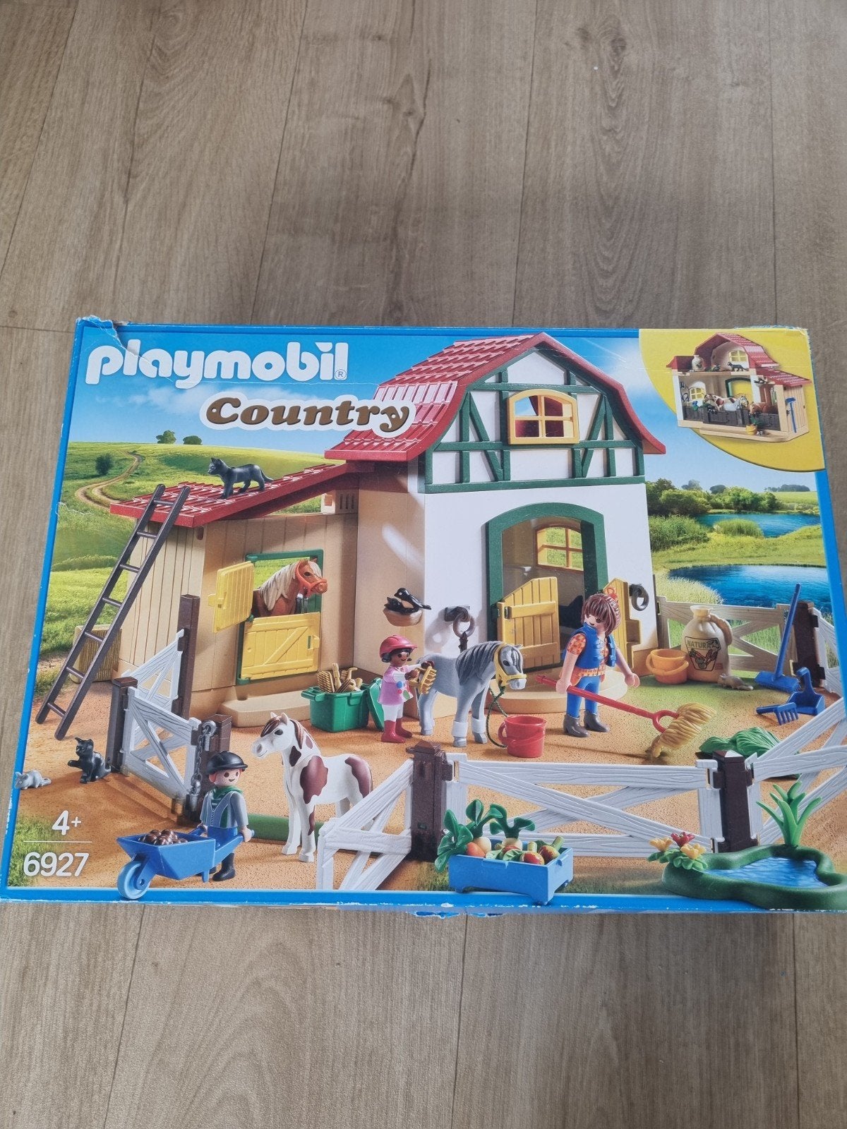 Playmobil Country Paardenstal 6927 - Zo goed als compleet, Ophalen, Gebruikt