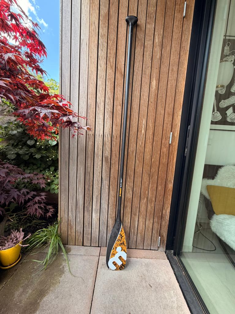 Mistral V-force SUP race peddel - full carbon - 192 cm, Watersport en Boten, Peddels, Ophalen, Zo goed als nieuw, Enkelbladige peddel