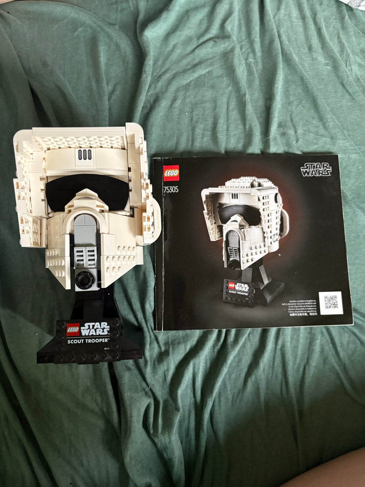 LEGO Star Wars Scout Trooper Helm (75305), Star Wars, Lego, Ophalen of Verzenden, Zo goed als nieuw
