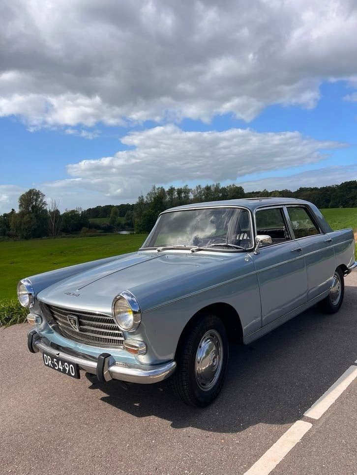 Peugeot 404 Injection 1966 Blauw, foto 7