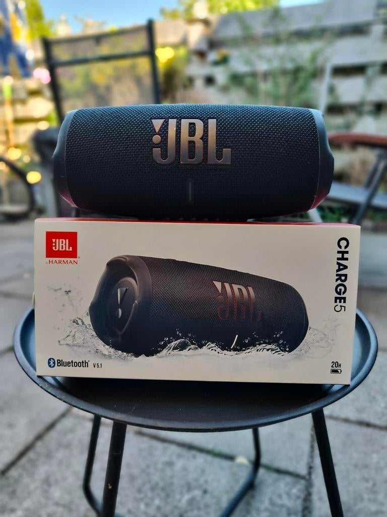 JBL Charge 5 Zwart - Als Nieuw - Inclusief Originele Doos, Audio, Tv en Foto, Luidsprekers, JBL, Overige typen, Ophalen of Verzenden