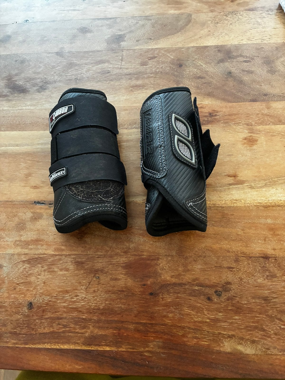 Le Mieux Carbon Air cross beenbeschermers voor, Ophalen of Verzenden, Zo goed als nieuw