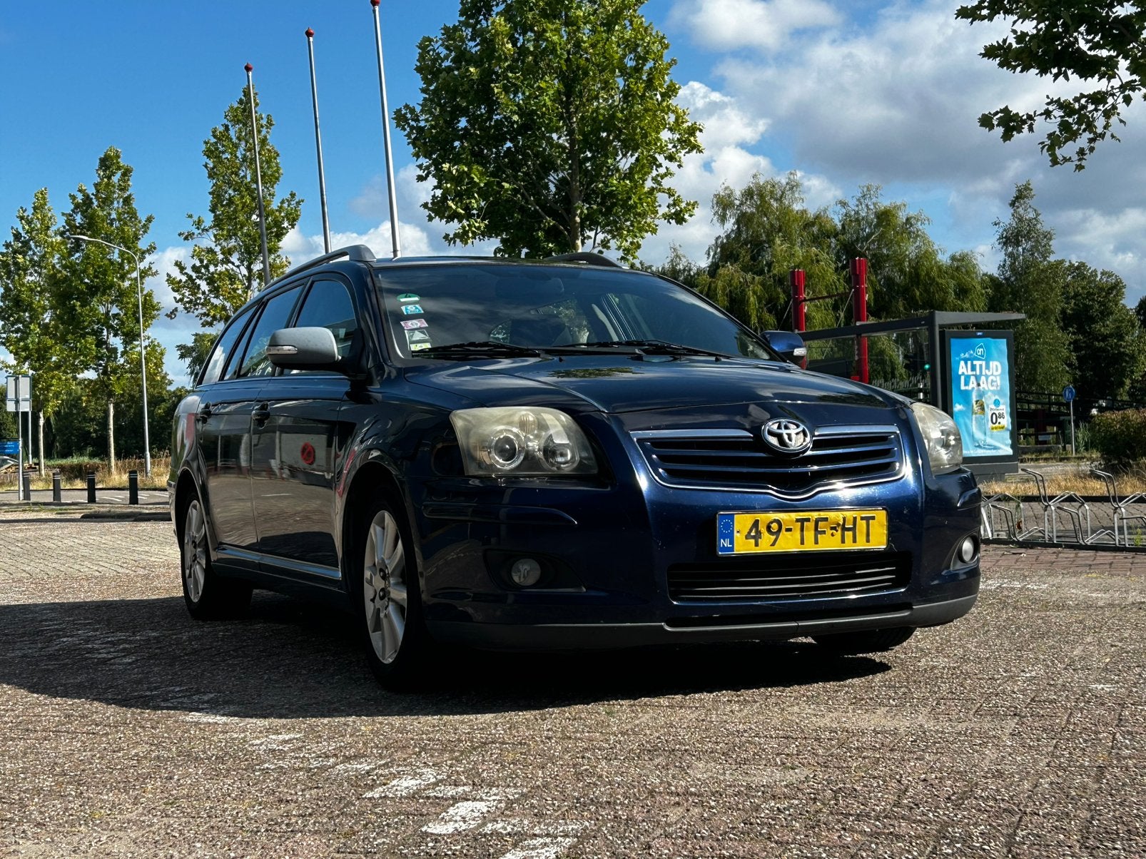 Toyota Avensis Wagon 2.0 VVT-i D-4 blauw, Auto's, Toyota, 1998 cc, Avensis, 4 cilinders, Blauw